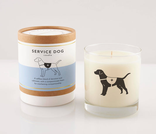 Service Dog Breed Soy Candle