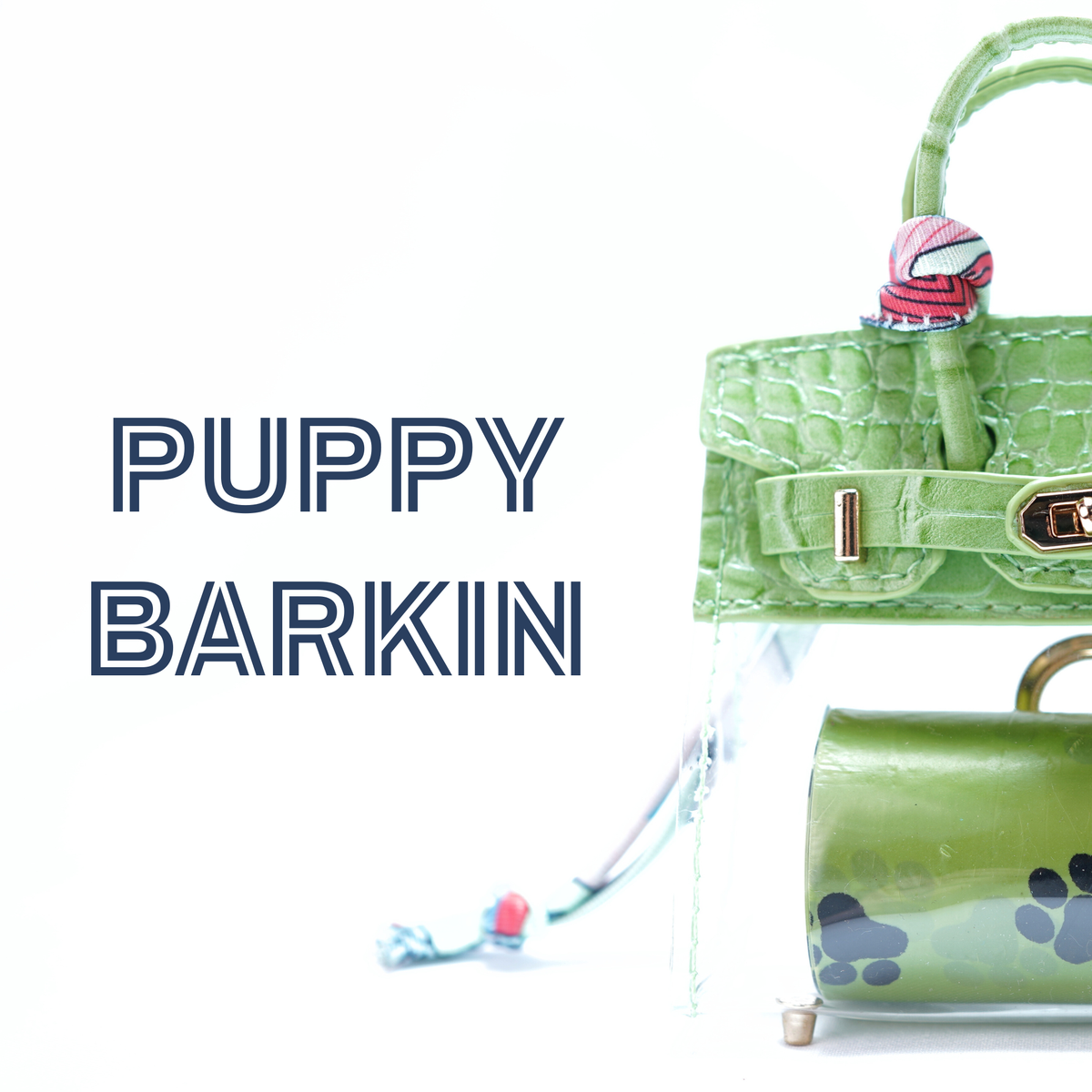 Barkin Dog Waste Bag Dispenser - Clear