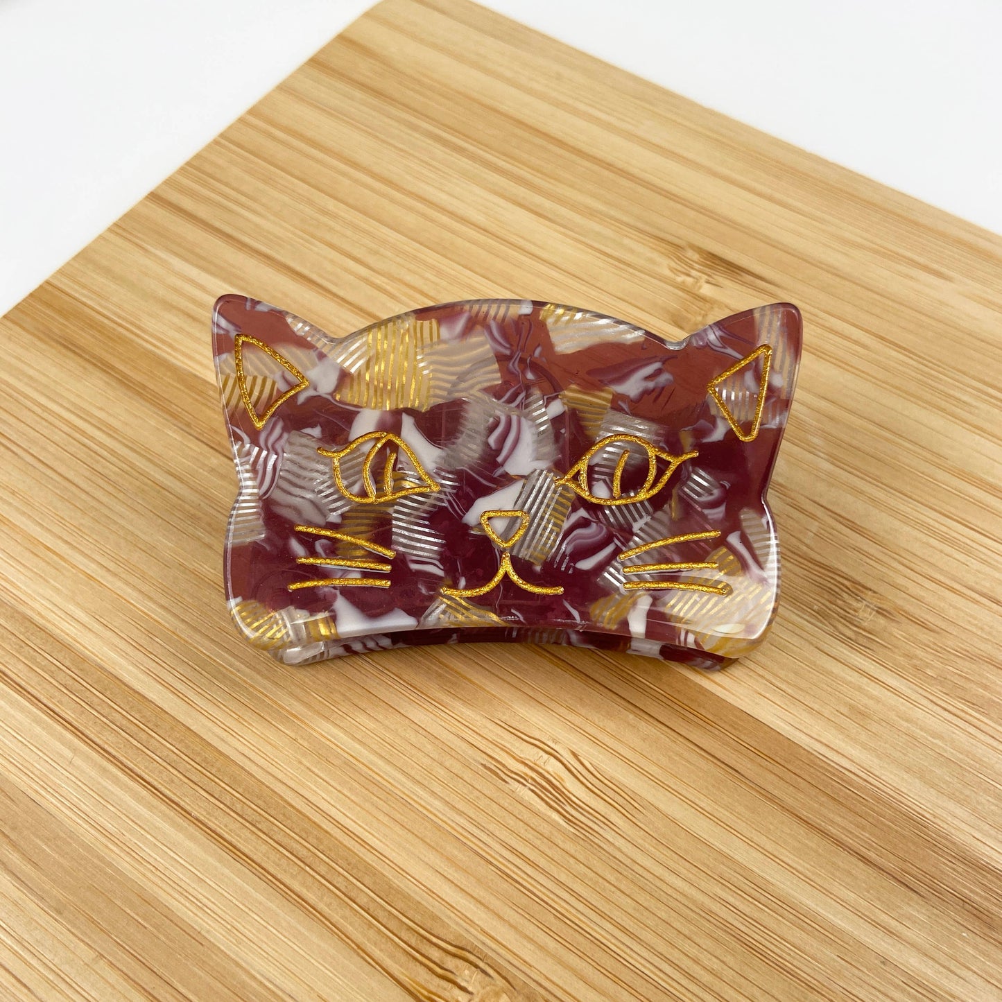 L'Atelier Collection Peeking Cat Claw Clip