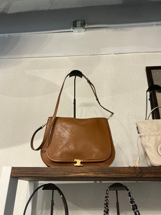 Celine Soft Triomphe Besace | Luxury Pre-Owned | #89