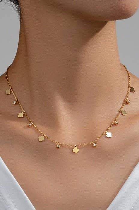 L'Atelier Collection Mini Clover Necklace