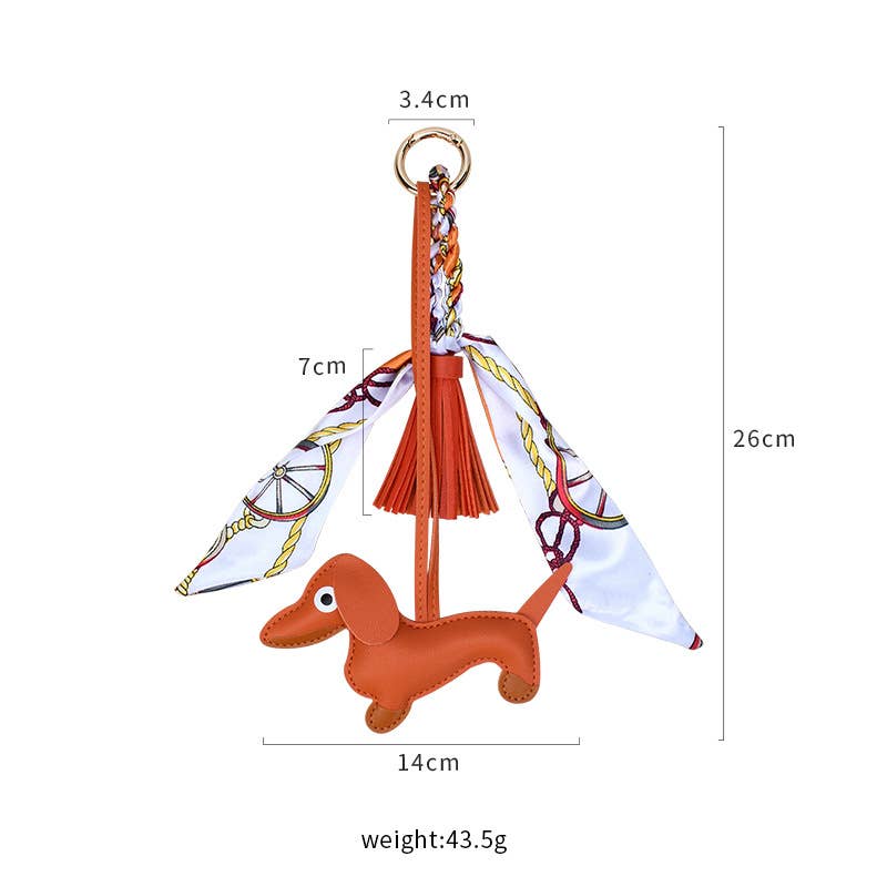 Dachshund Bag Charm