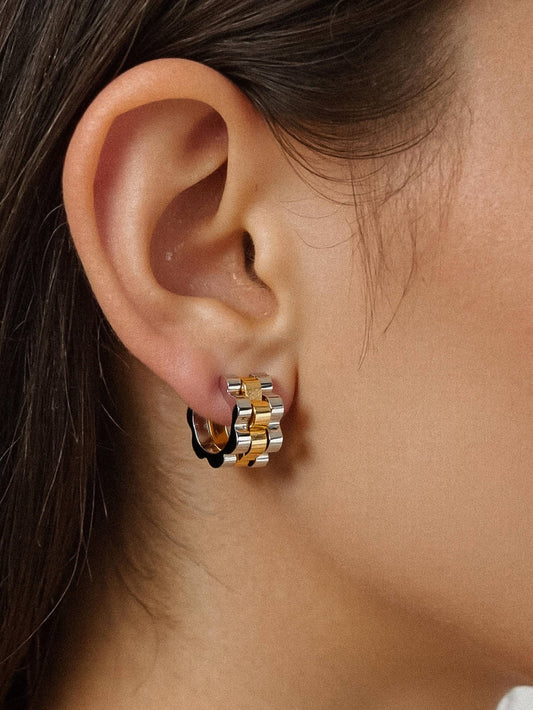 L'Atelier Collection Paige Hoop Earrings