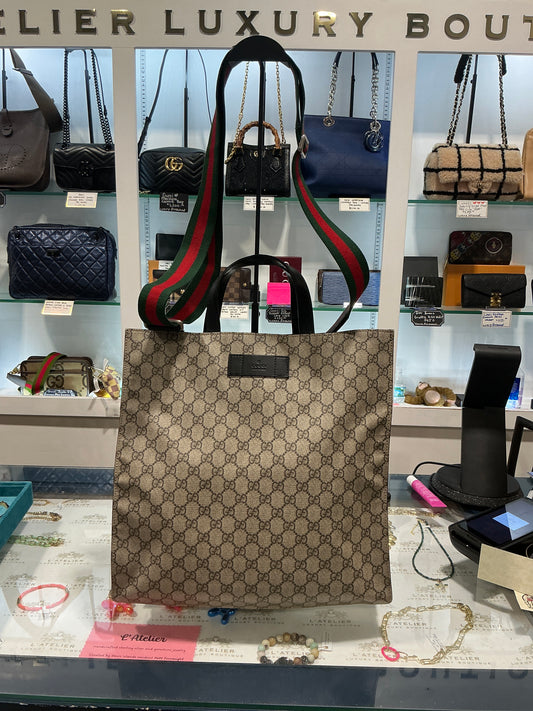 Gucci Supreme Soft Tote - Luxury Pre-owned