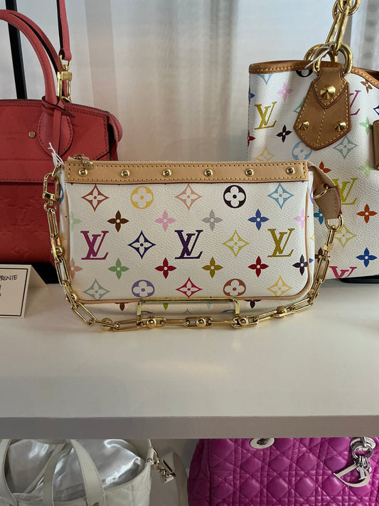 Louis Vuitton x Takashi Murakami Pochette Accessoires Multicolore | Luxury Pre-Owned | #88