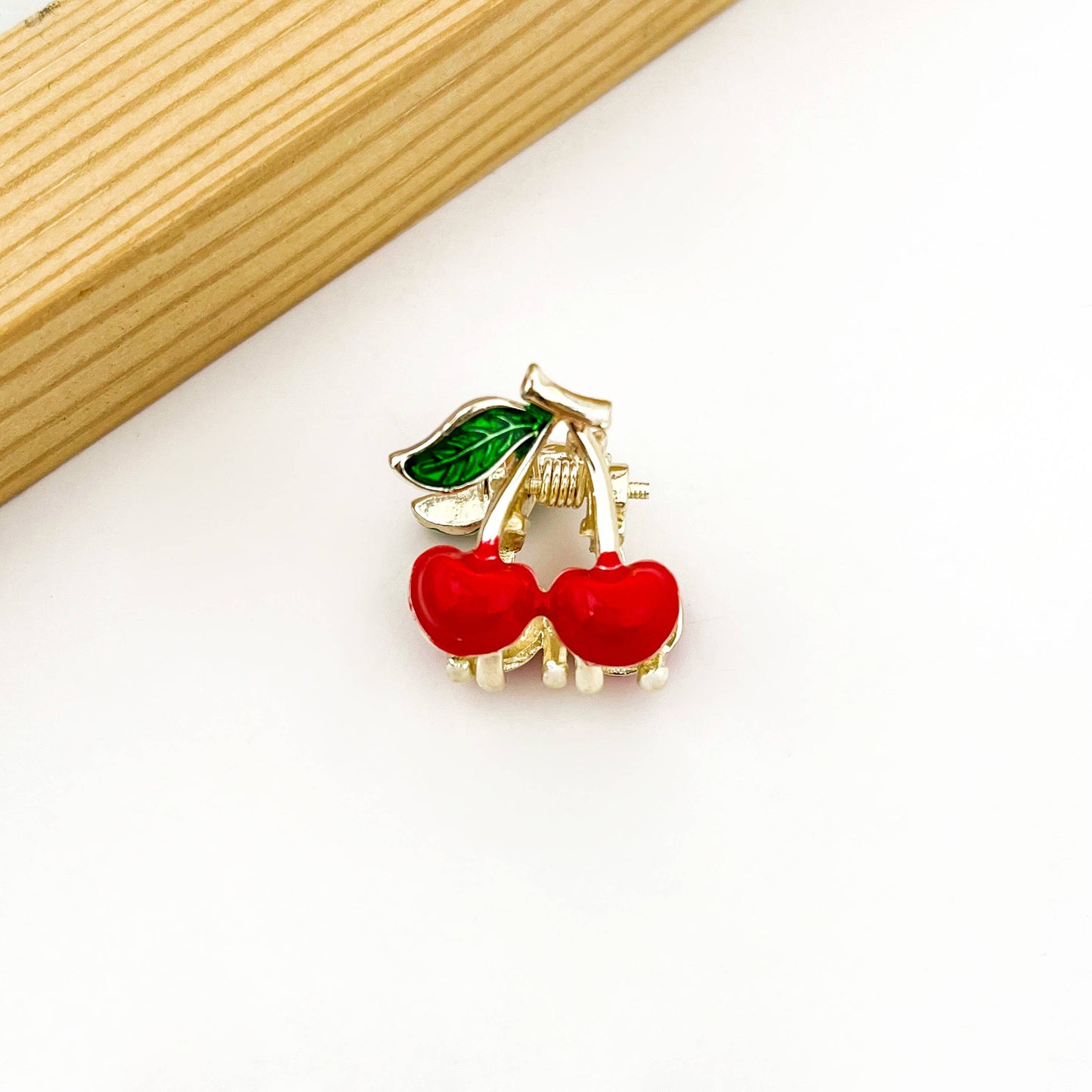 L'Atelier Collection Mini Rhinestone Fruit Clip