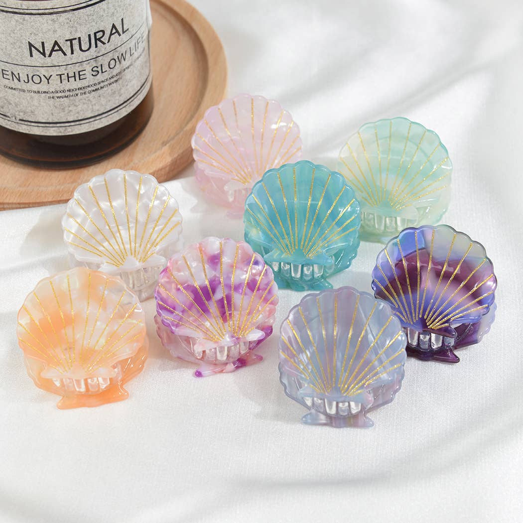 L'Atelier Collection Small Seashell Claw Clips