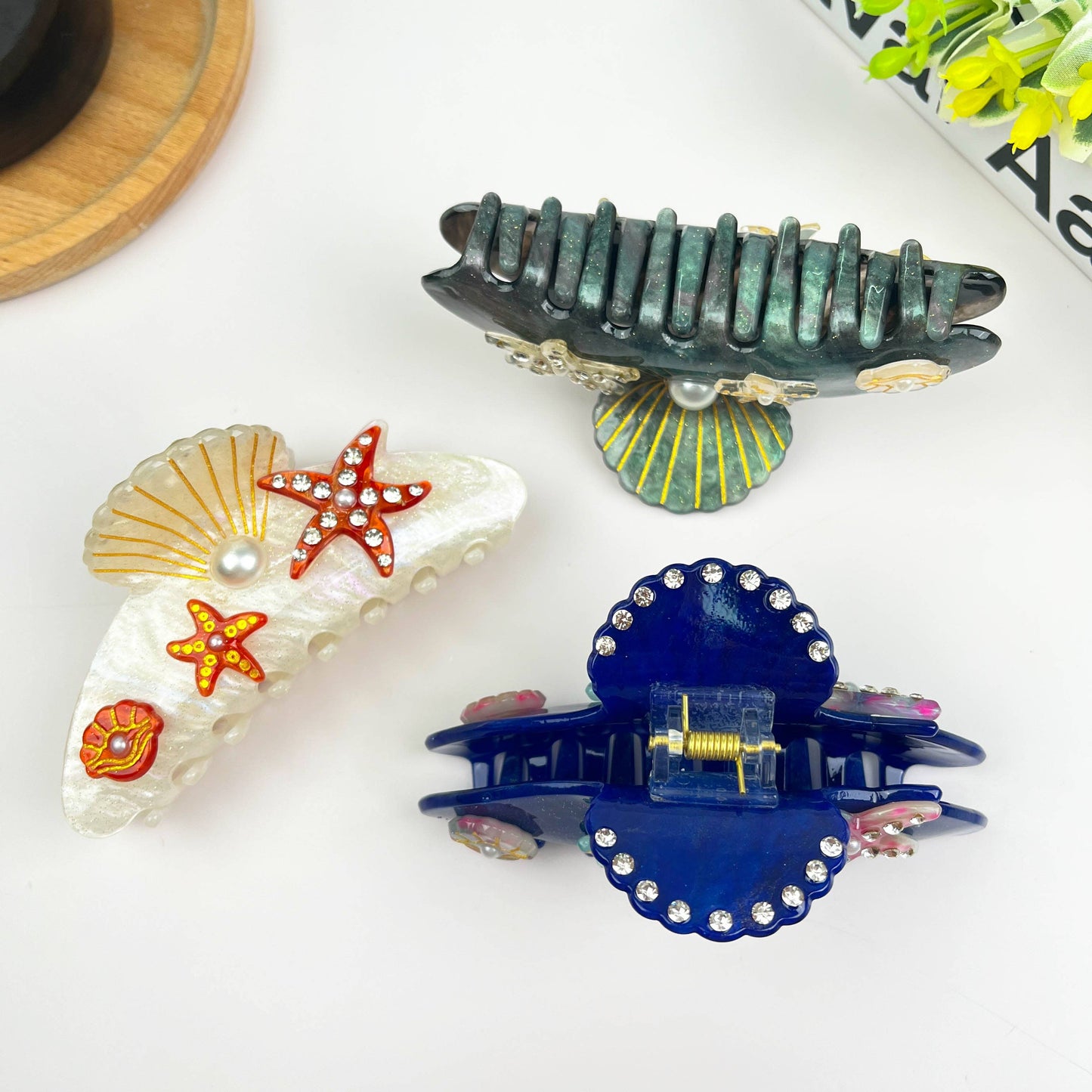 L'Atelier Collection Under the Sea Bling Claw Clip