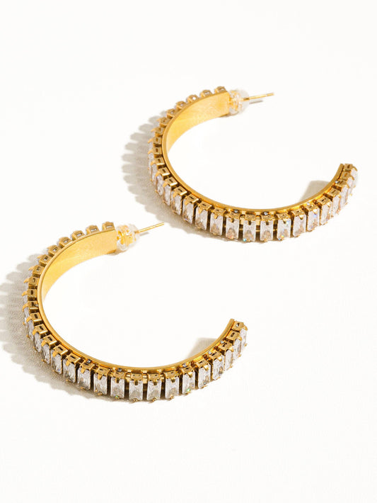 L'Atelier Collection Glamora Hoop Earring