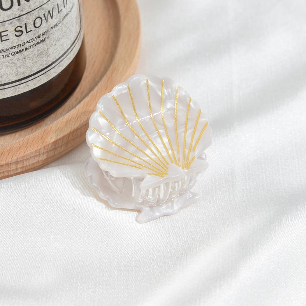 L'Atelier Collection Small Seashell Claw Clips