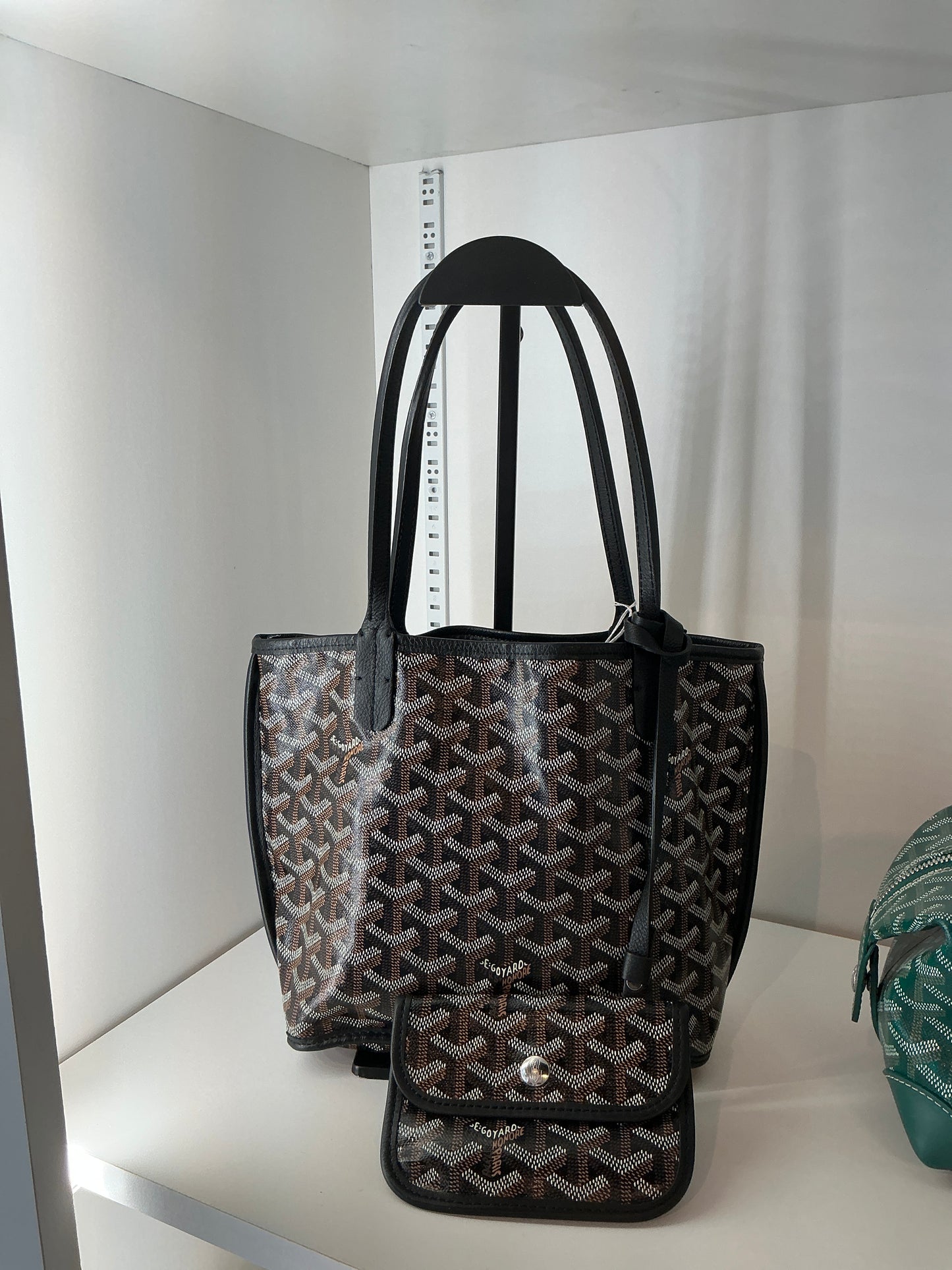 Goyard Mini Anjou Reversible Tote – Black | Luxury Pre-Owned | #75