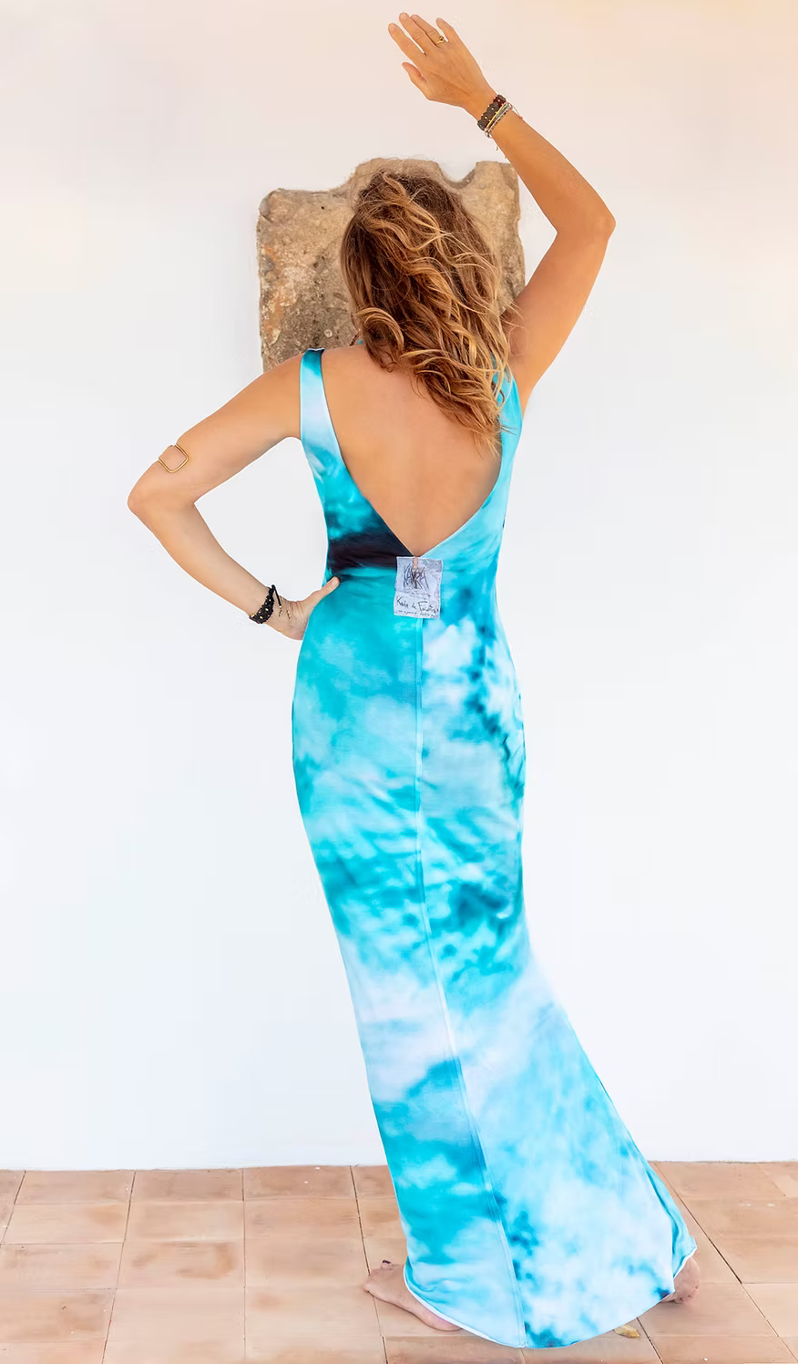 Kavra Aqua Serenity Dress