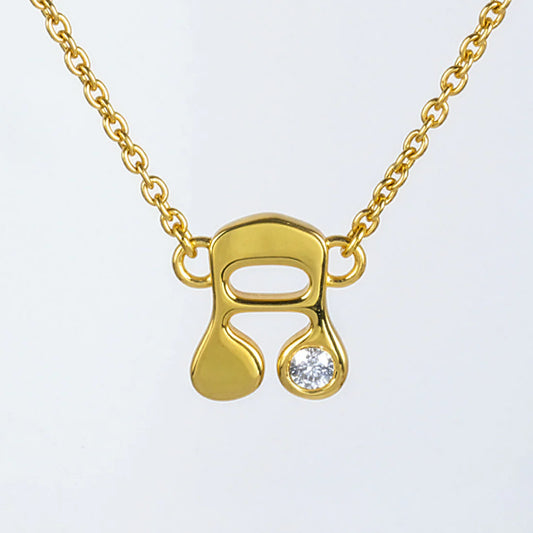 Como Initial Necklace