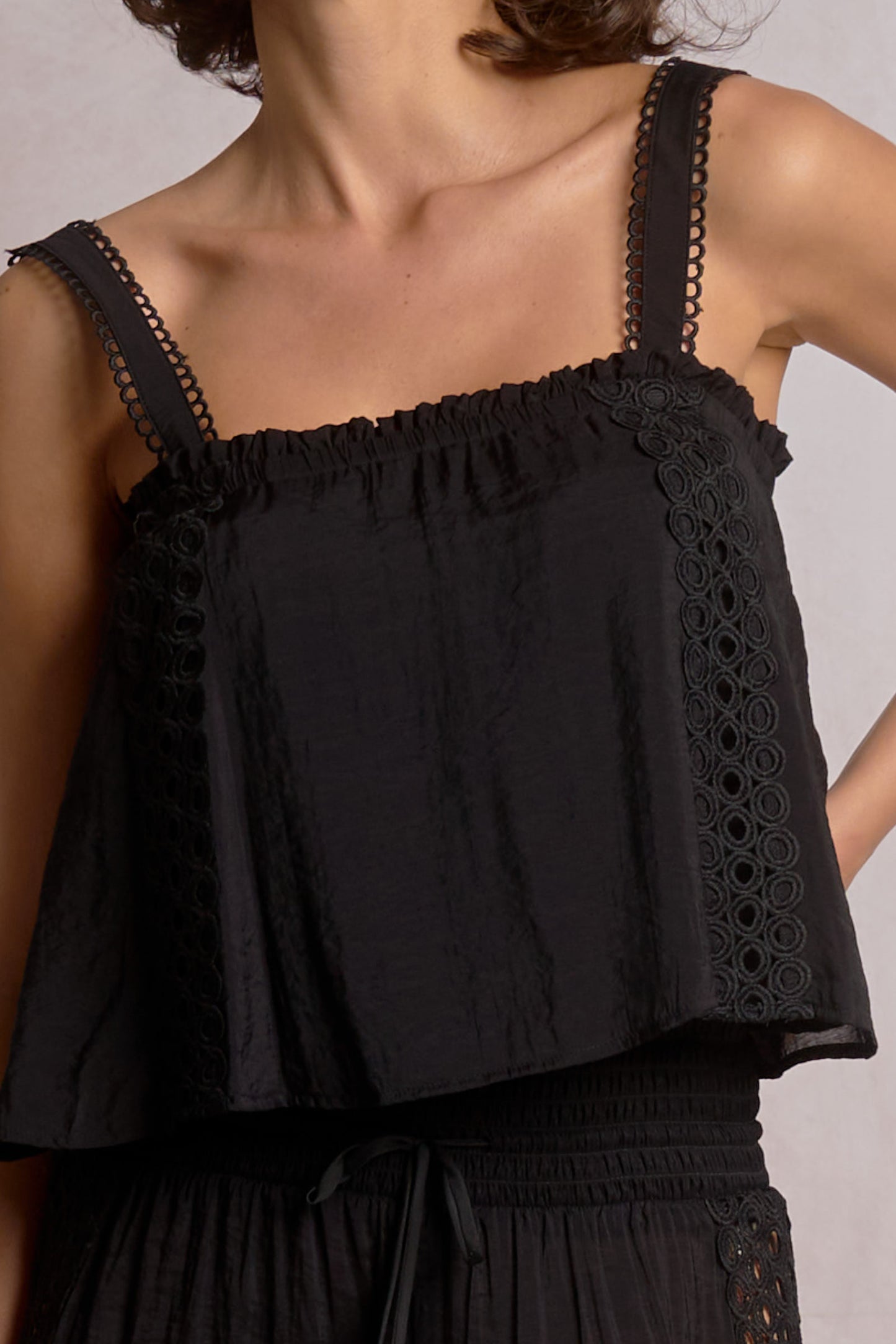 Elan Embroidered Tank Top