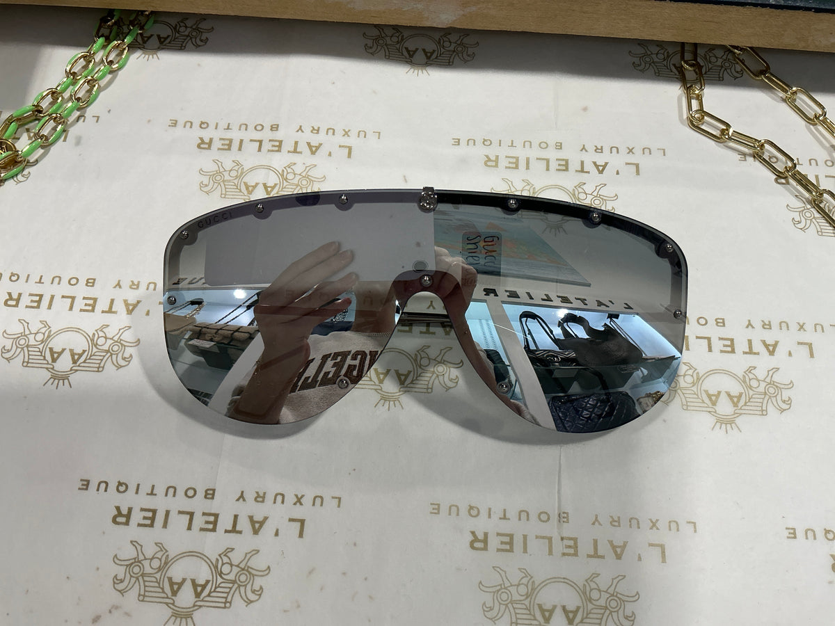 Gucci Shield Sunglasses - Luxury Pre-Owned
