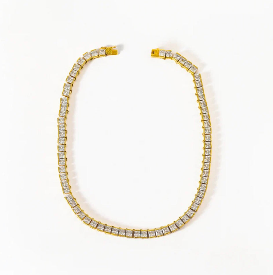 GEMMIES Amy Tennis Necklace