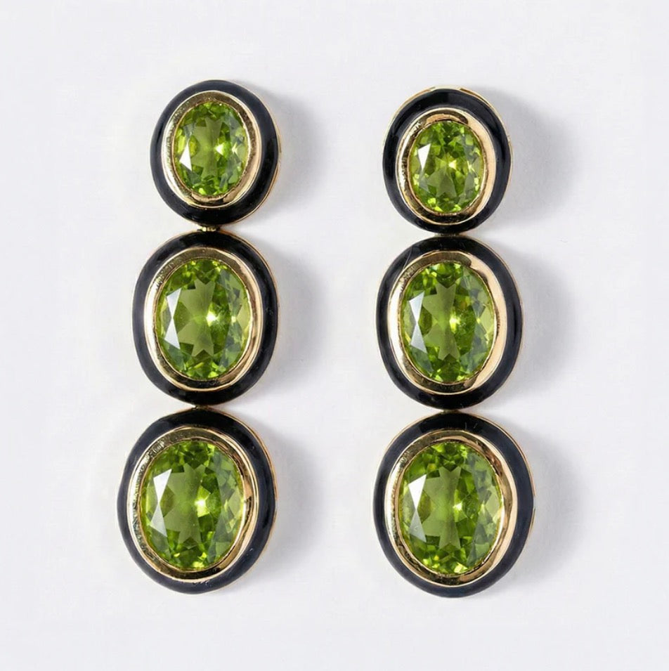GEMMIES Pierre Earrings