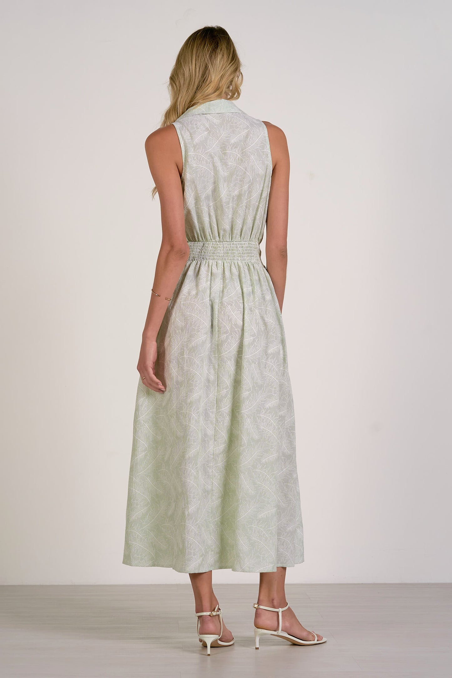 Elan Maxi Collared Dress