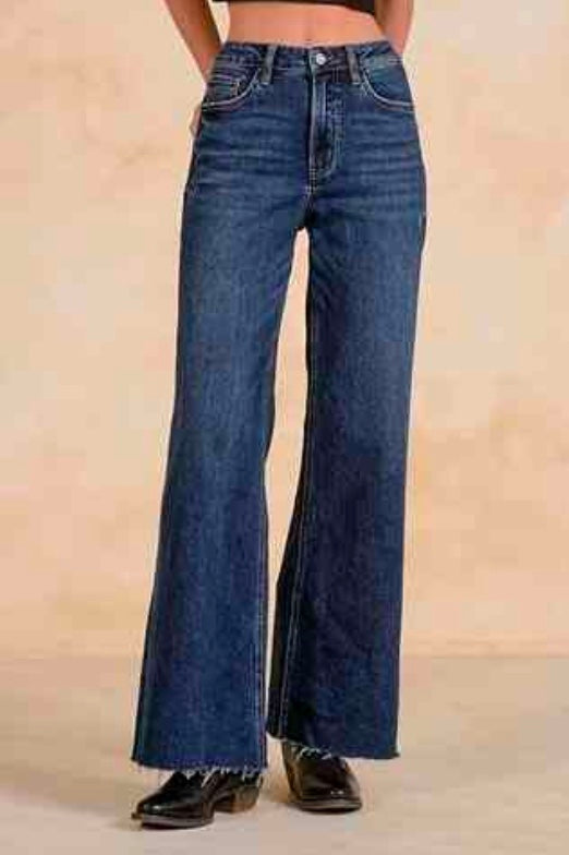 Elan High Rise Wide Leg Jeans