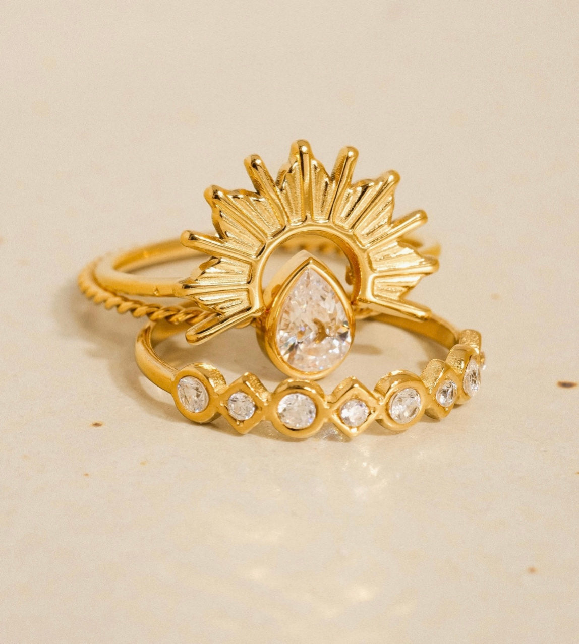 L'Atelier Collection Francoise Ring Set
