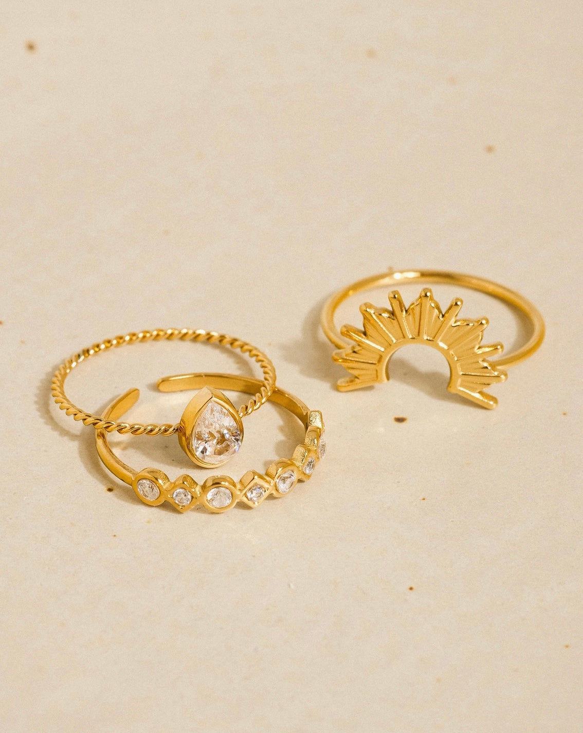 L'Atelier Collection Francoise Ring Set