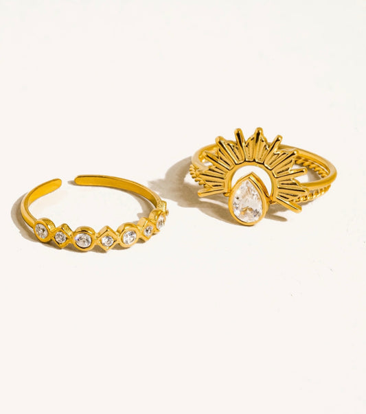 L'Atelier Collection Francoise Ring Set