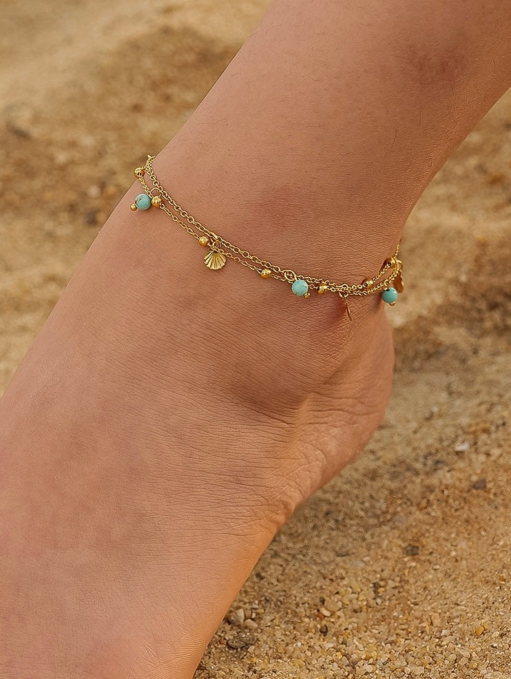 L'Atelier Collection Zinnia Anklet