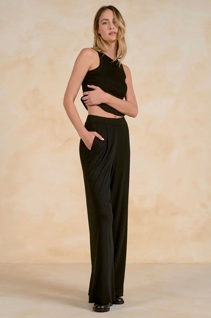 Elan Wide Leg Knit Pant