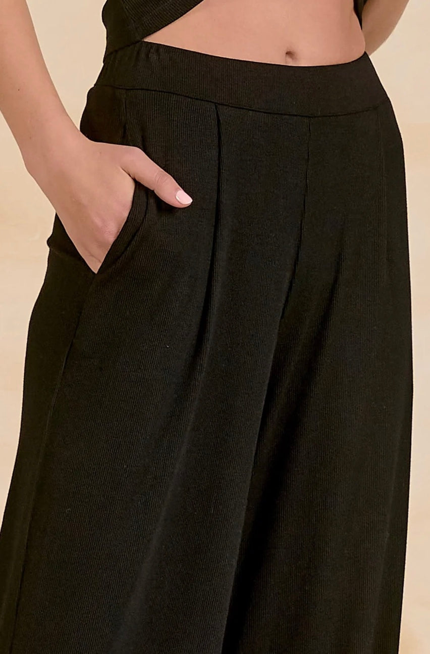 Elan Wide Leg Knit Pant