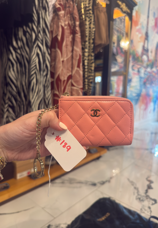 Chanel Classic Zipped Key Holder Case | Luxury Pre-Owned | #189