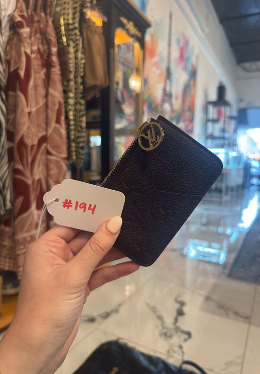 Louis Vuitton Romy Card Holder in Choco | Luxury Pre-Owned | #194