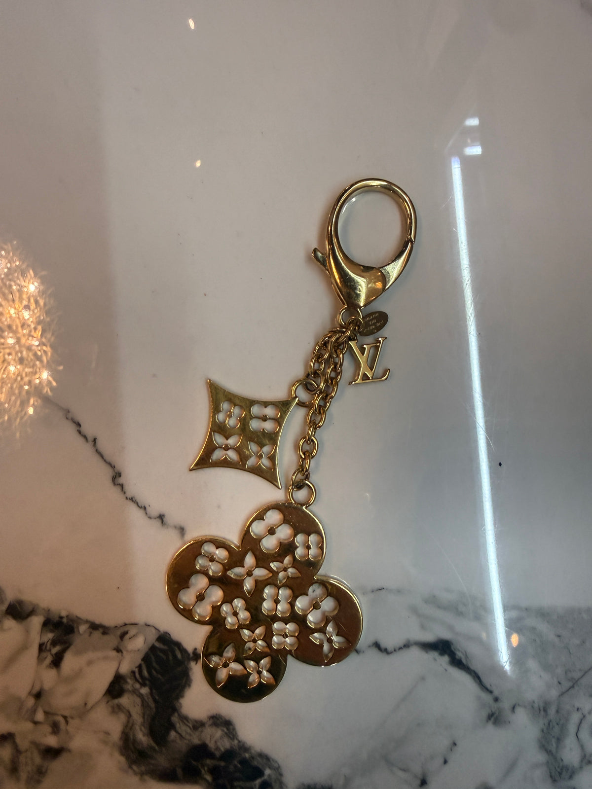 Louis Vuitton Gold Bag Charm | Luxury Pre-Owned