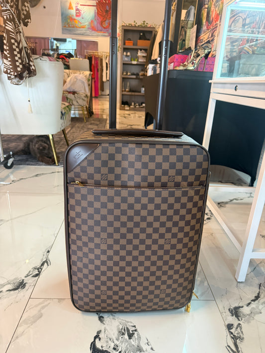 Louis Vuitton Damier Ebene Pégase Roller Luggage | Luxury Pre-Owned | #287