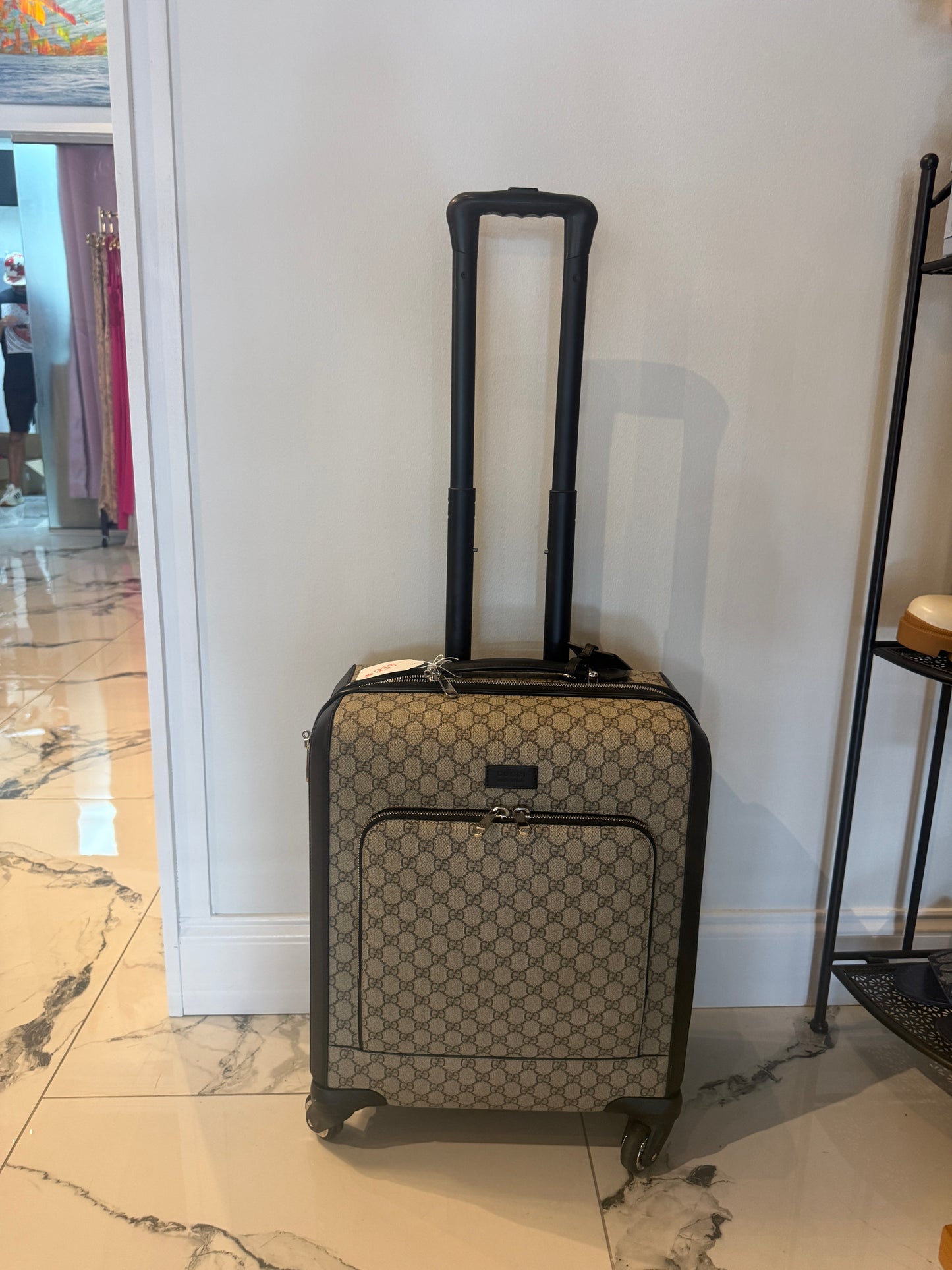 Gucci GG Supreme Roller Carry-On Suitcase | Luxury Pre-Owned | #238