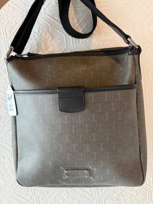 Loewe Gray Printed Unisex Messenger | Luxury Pre-Owned | #112