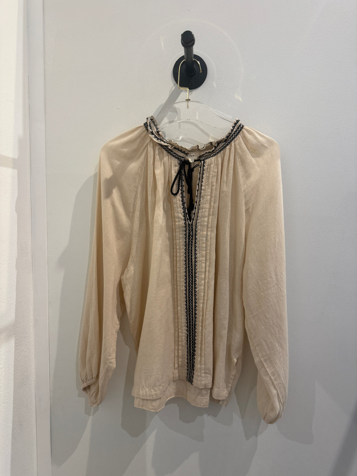 Elan V-Neck Embellished Top