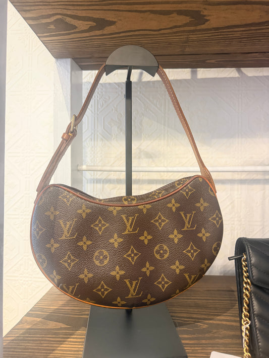 Louis Vuitton Monogram Croissant Canvas PM Shoulder Bag | Luxury Pre-Owned | #105