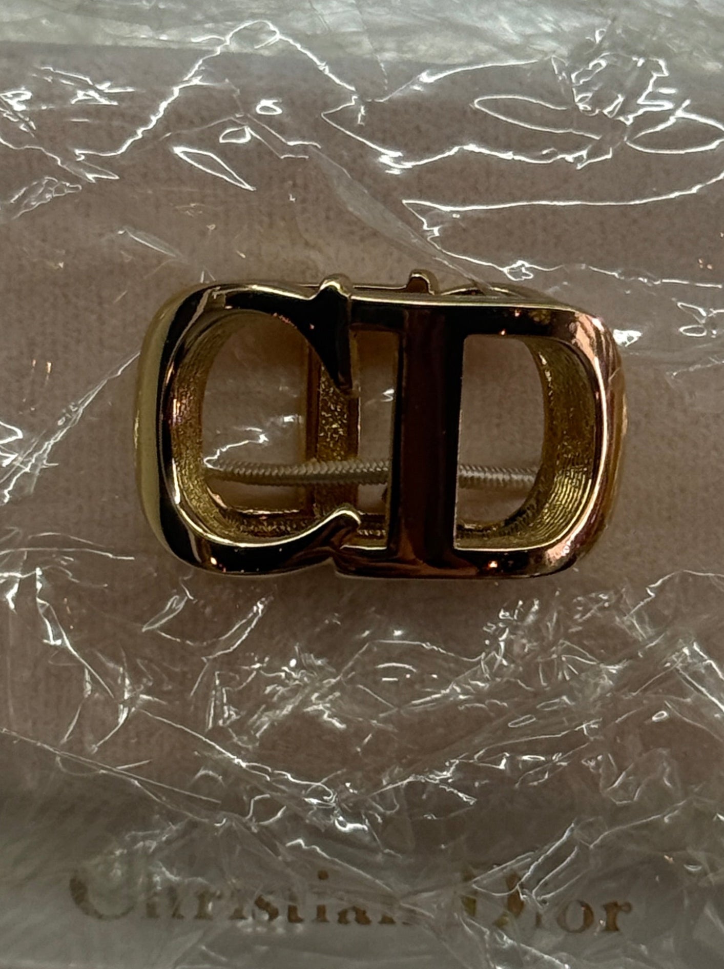 Christian Dior Vintage Scarf Ring
