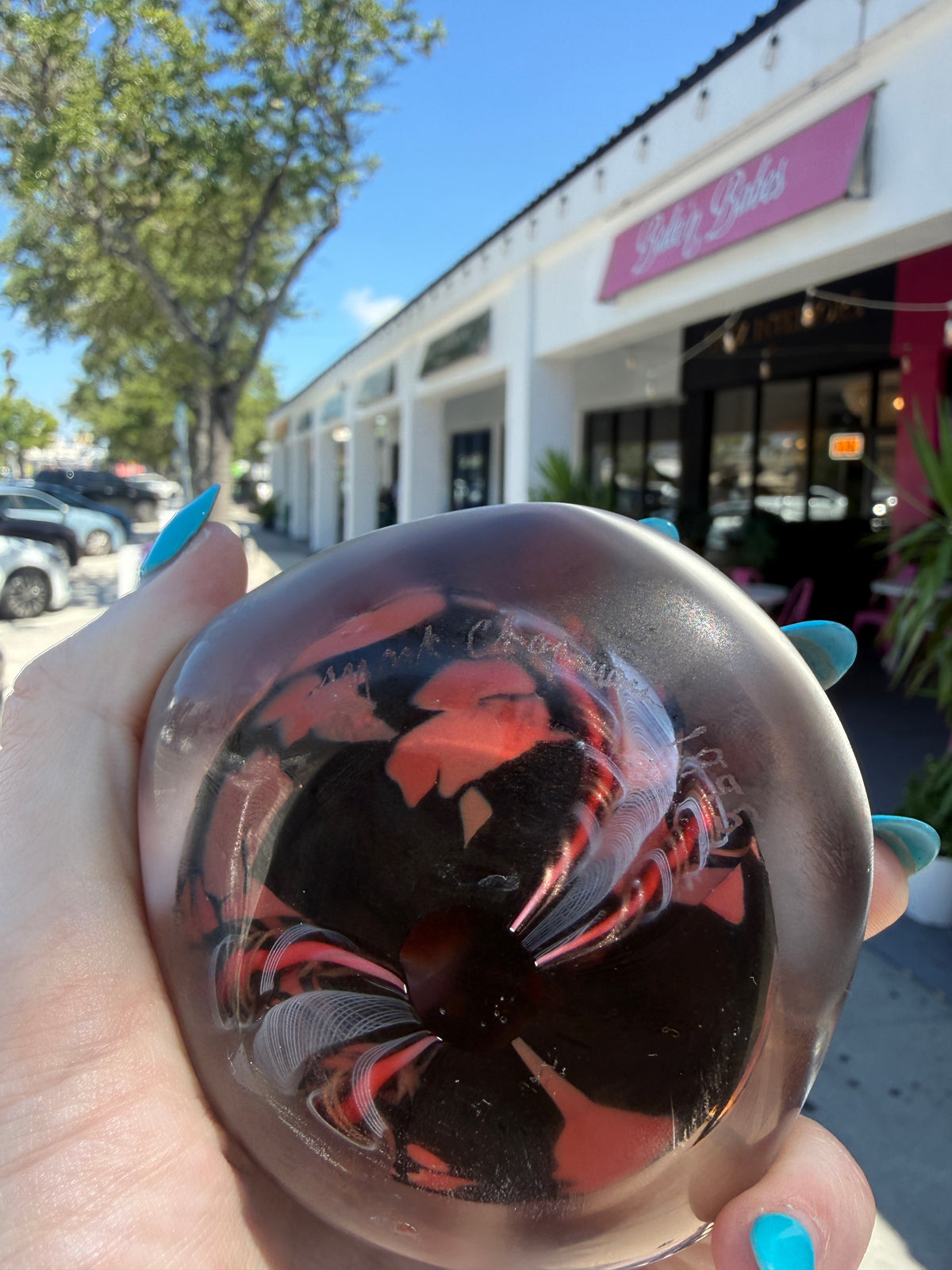 1995 Mark Chapman Signed Paperweight | Luxury Pre-Owned