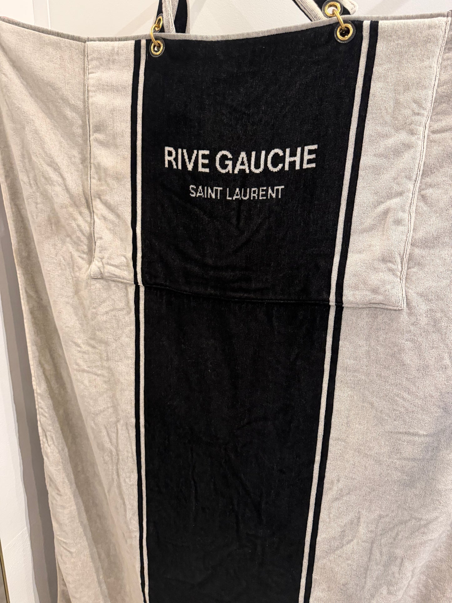 YSL Rive Gauche Terry Cloth Tote | Luxury Pre-Owned | #267