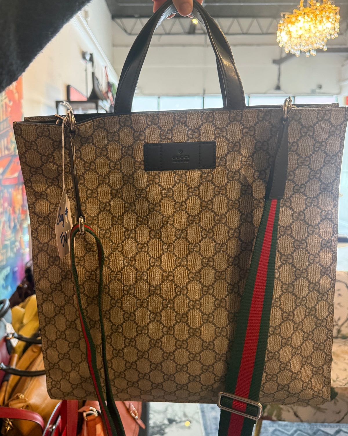 Gucci Supreme Soft Tote | Luxury Pre-Owned | #50