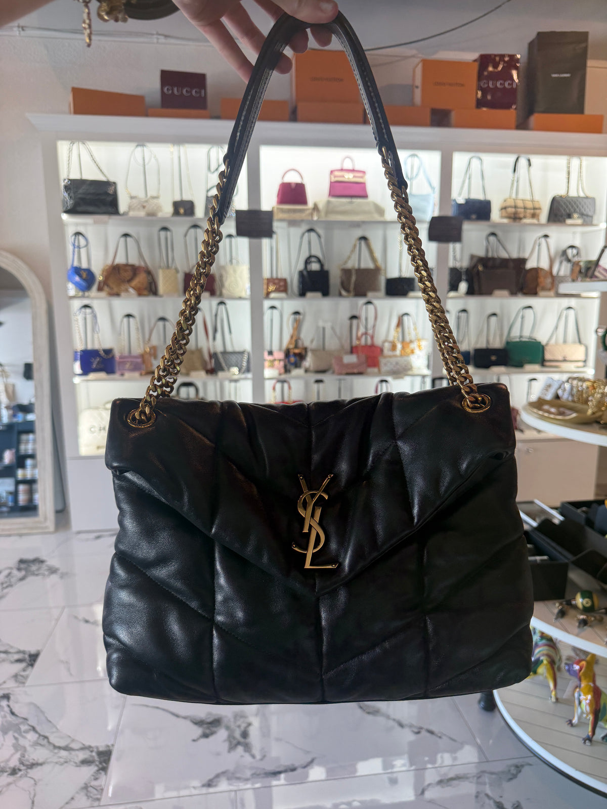YSL Medium Lulu Puffer Bag | Luxury Pre-Owned | #264