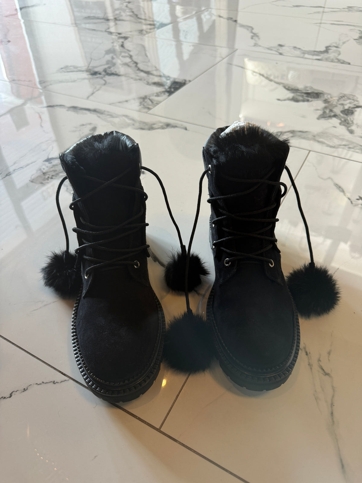Jimmy Choo Elba Flat Ankle Boots | Luxury Pre-Owned