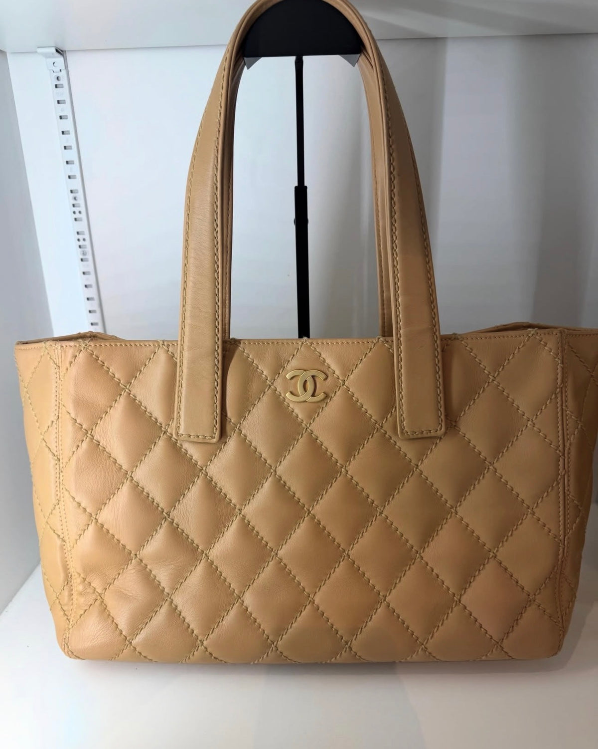 Vintage Chanel Quilted Leather Tote, 2004-2005 | Luxury Pre-Owned | #274