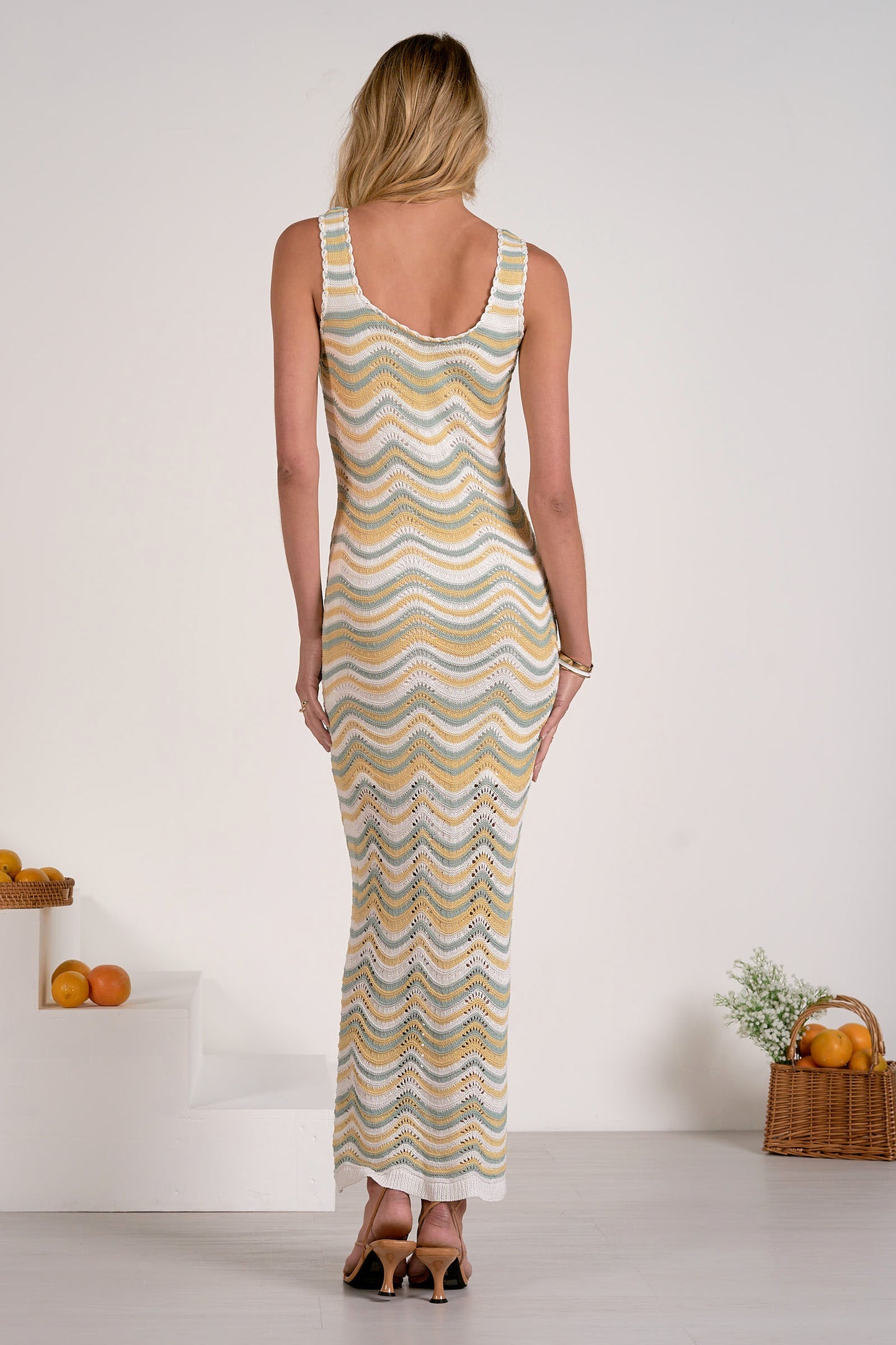Elan Knit Maxi Tank Dress