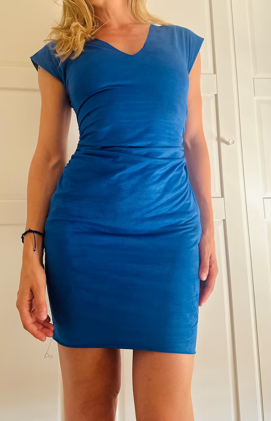 Kavra Kuko Short Ecosuede Dress