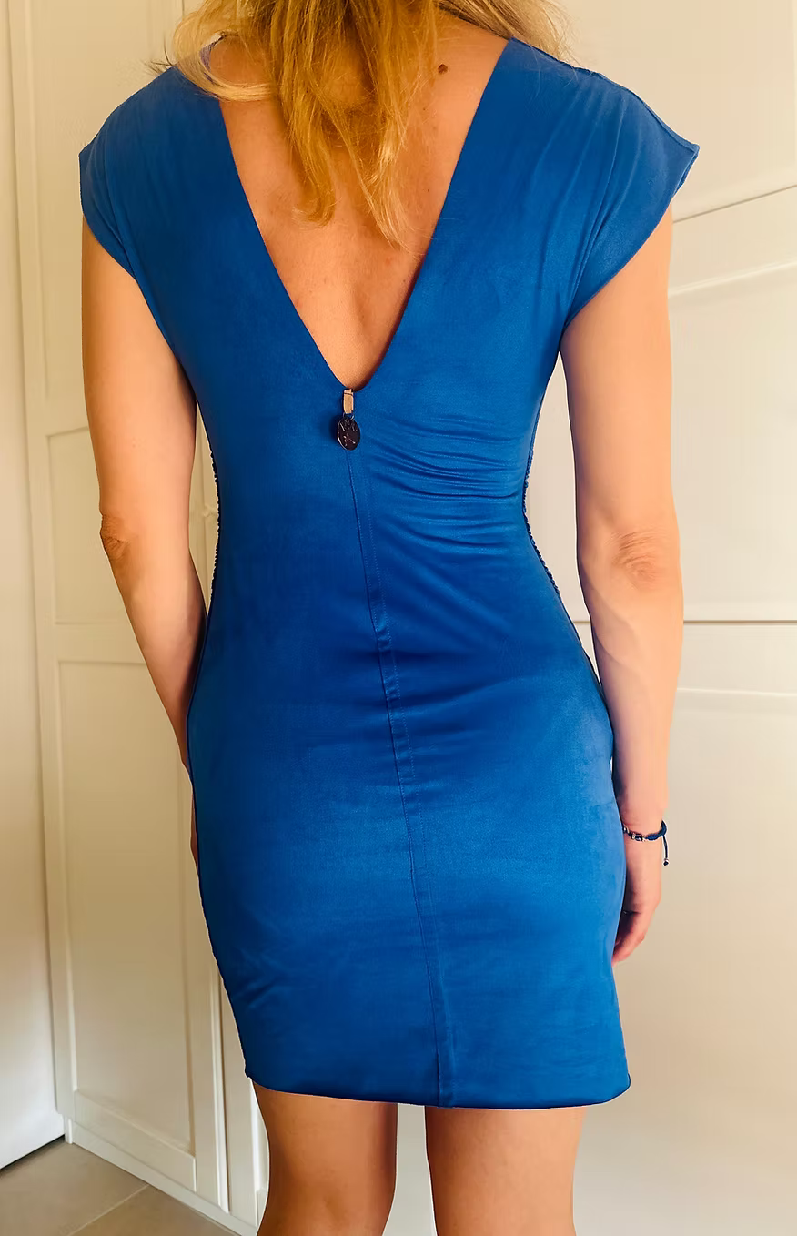 Kavra Kuko Short Ecosuede Dress