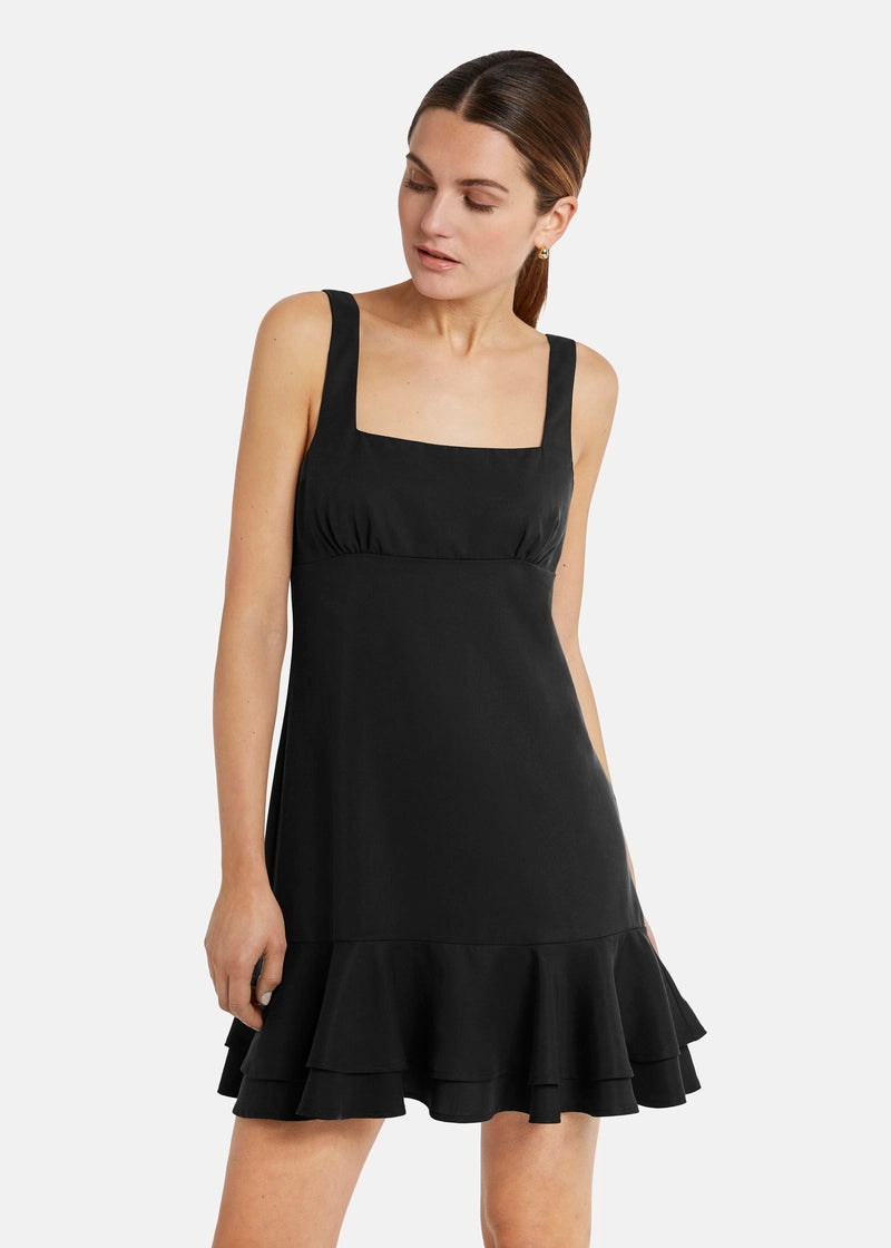 Loniwa Mini Dress w Square Neckline