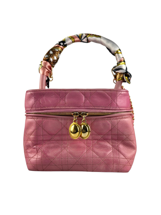 Christian Dior Cannage Lambskin Vanity