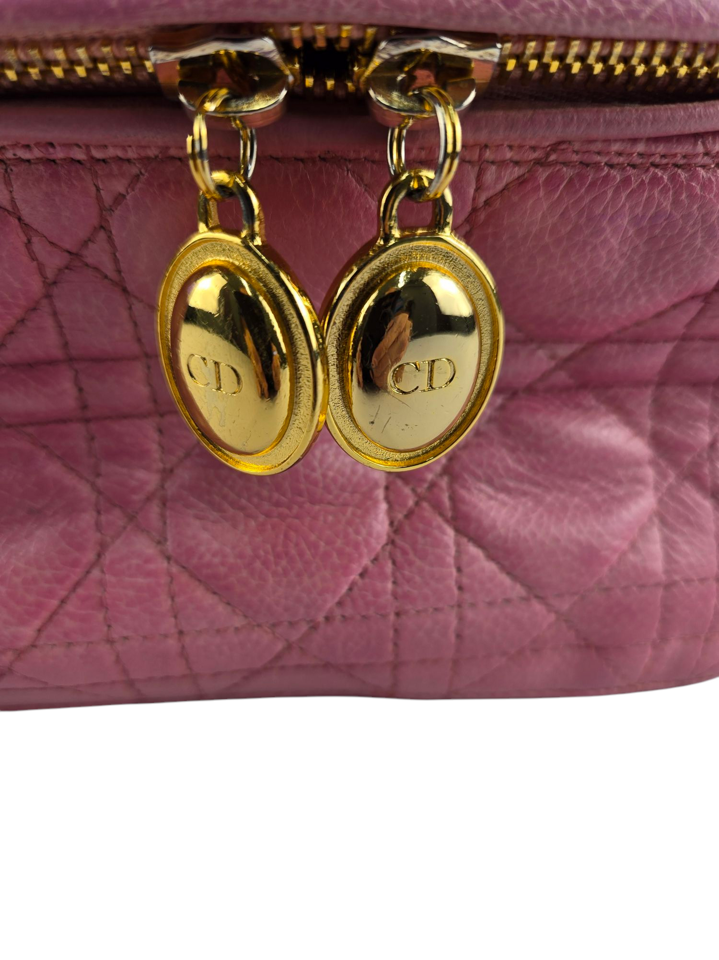 Christian Dior Cannage Lambskin Vanity